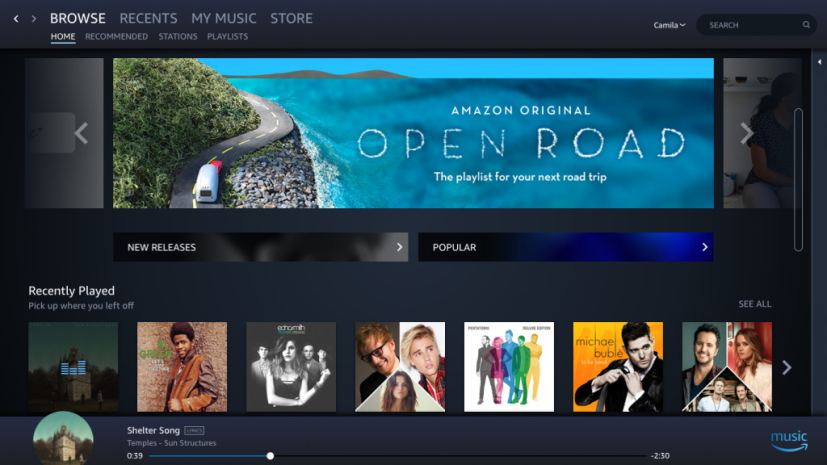 Amazon Music app