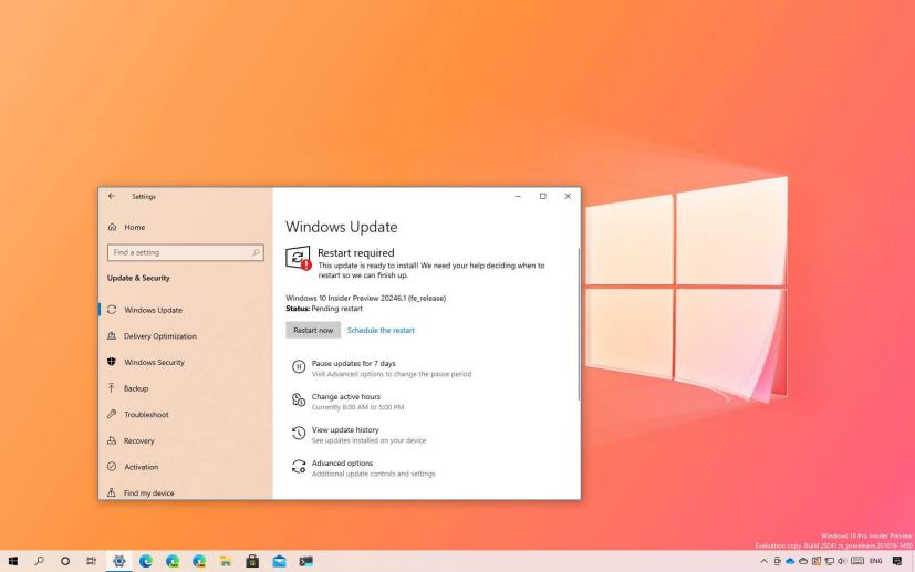 Windows 10 build 20246 download
