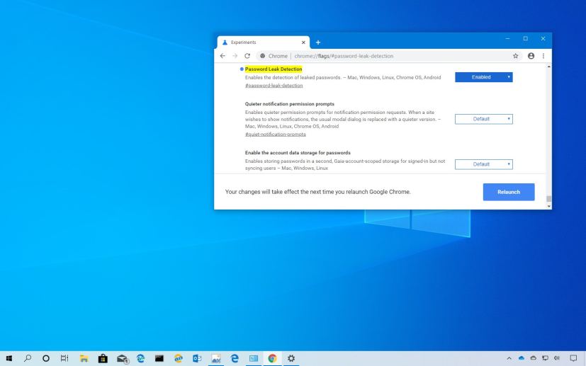 Chrome Password Leak Detection feature