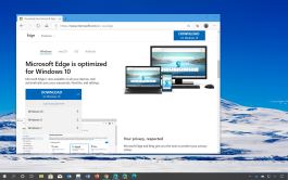 Microsoft Edge Chromium for Windows 7, 8, 8.1