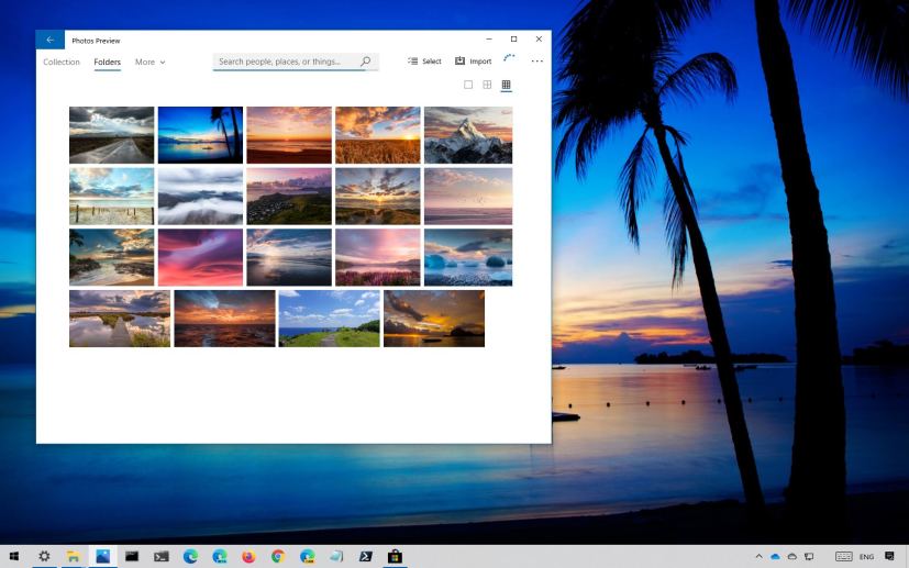 Clouds theme for Windows 10