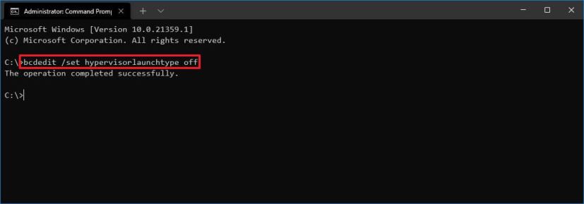 Disable Hyper-V to fix VirtualBox