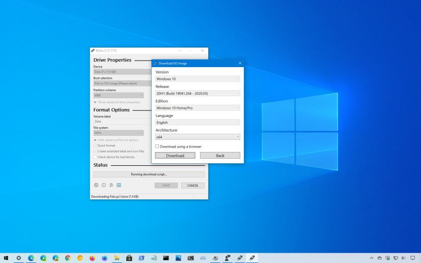 Windows 10 2004 ISO download