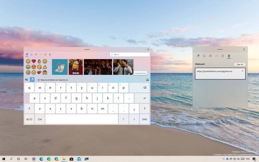 Enable new emoji and keyboard on Windows 10