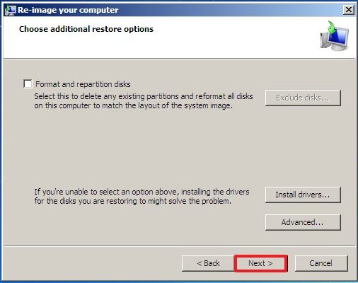 Windows 7 format and partition drive