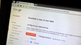 Google products backup