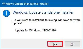 Update standalone installer