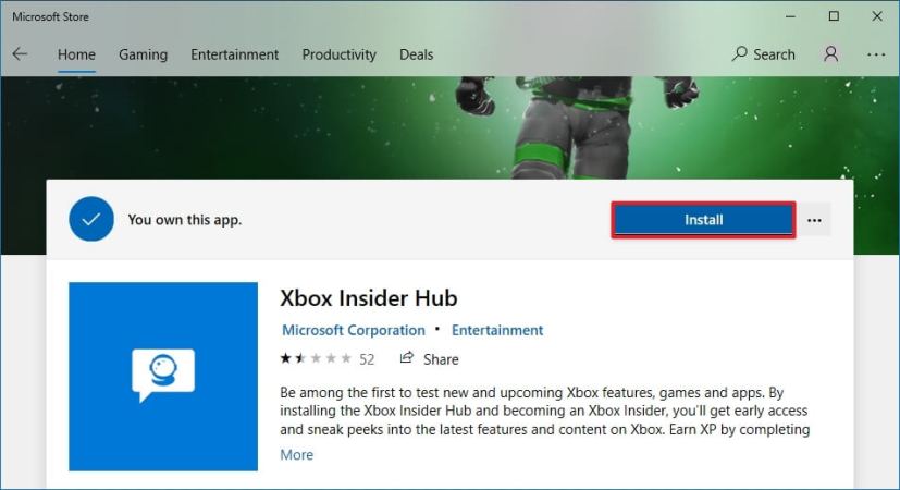 Xbox Insider Hub