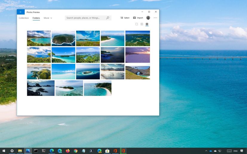 Japanese Islands theme for Windows 10