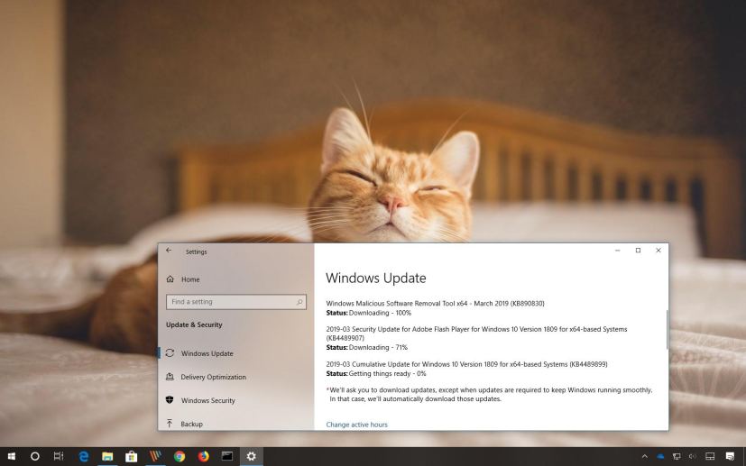 Update KB4489899 for Windows 10