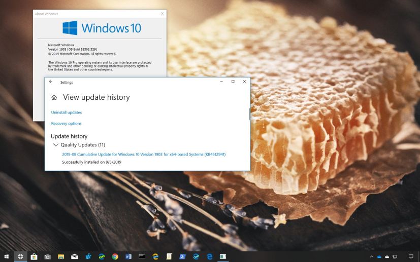 KB4512941 for Windows 10 version 1903 releases