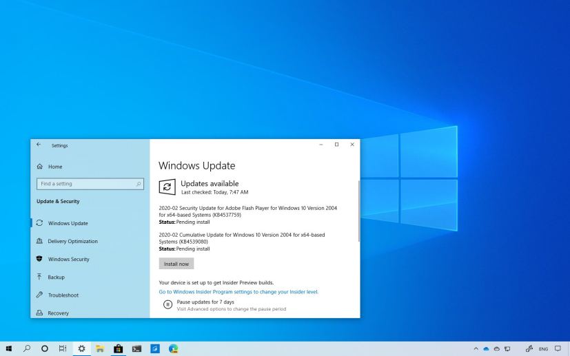 Windows 10 build 19041.84 download