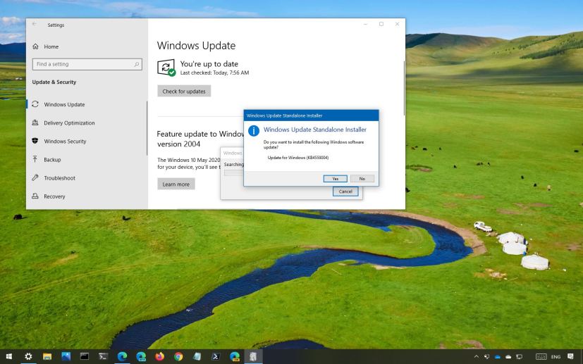Windows 10 Update KB4559004 download