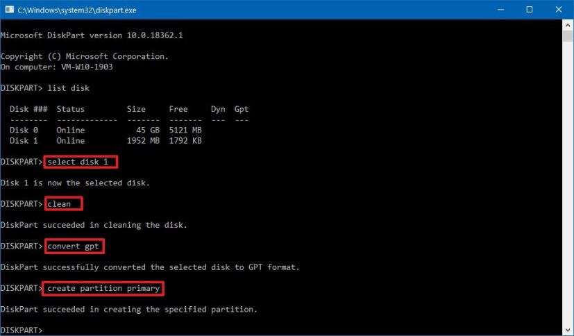 Creating a GPT partition to build a Mac OS X bootable drive on Windows 10