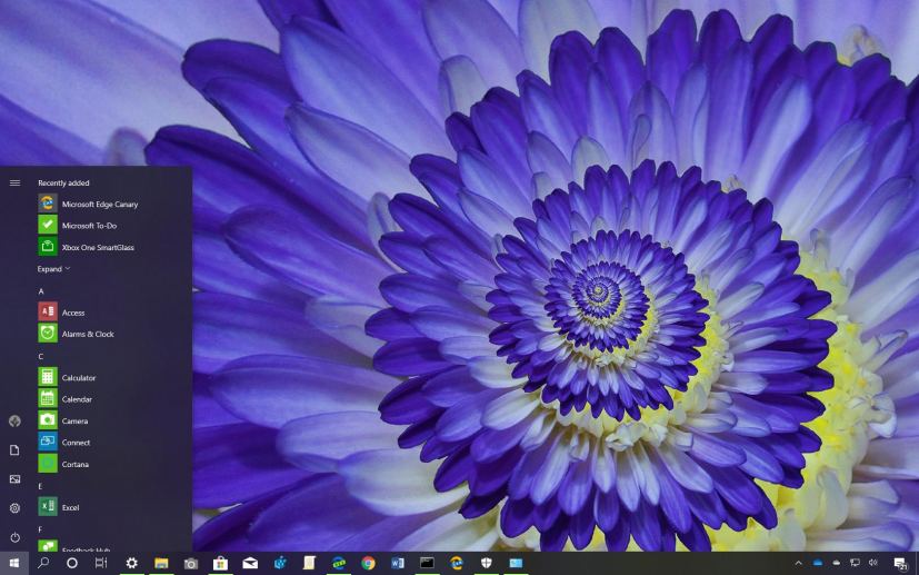 Macro Flowers theme for Windows 10