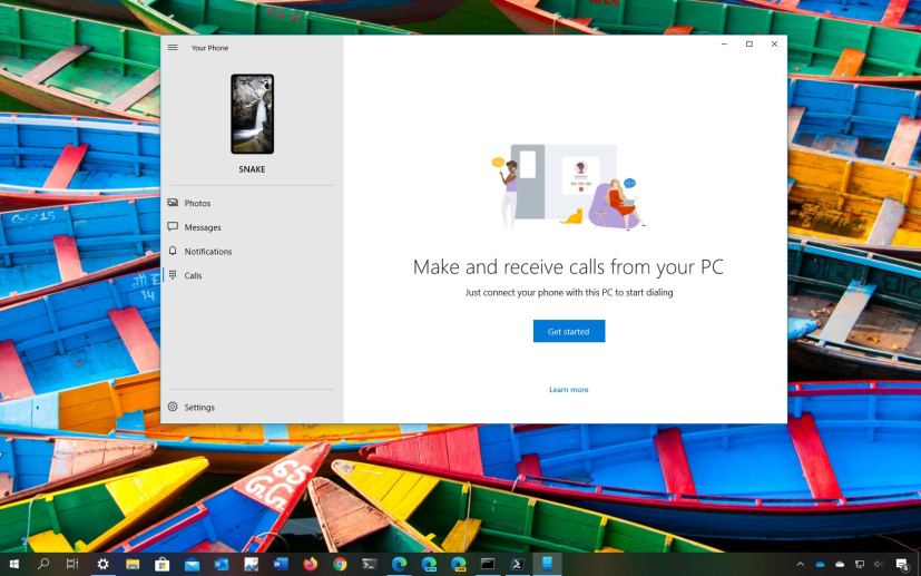 Make calls on Windows 10 using Your Phone