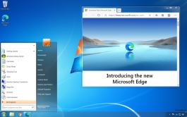 Microsoft Edge on Windows 7