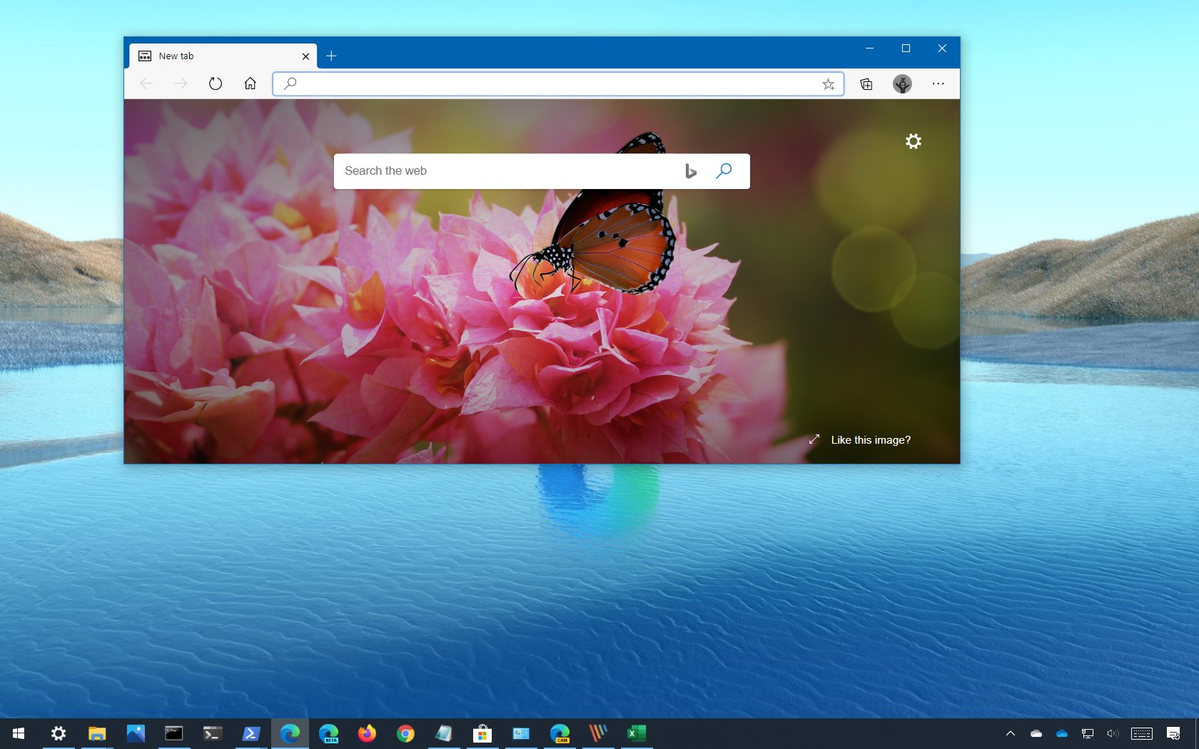 Microsoft Edge via Windows Update