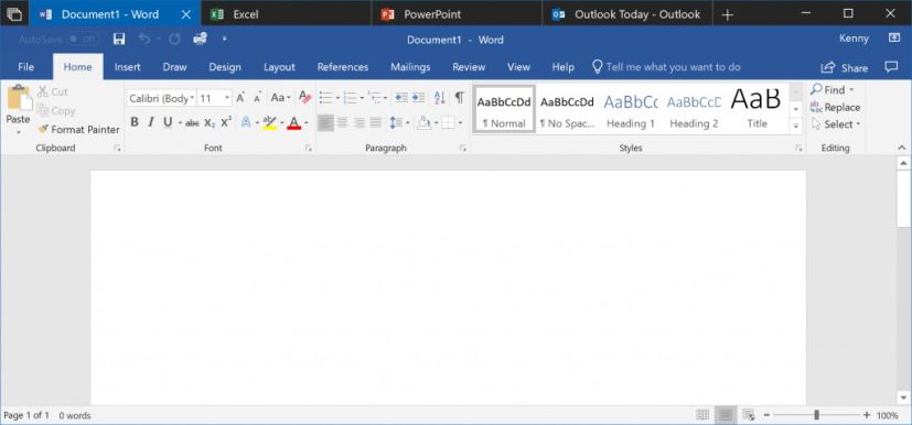 Windows 10 Sets with support for Office 365 apps
