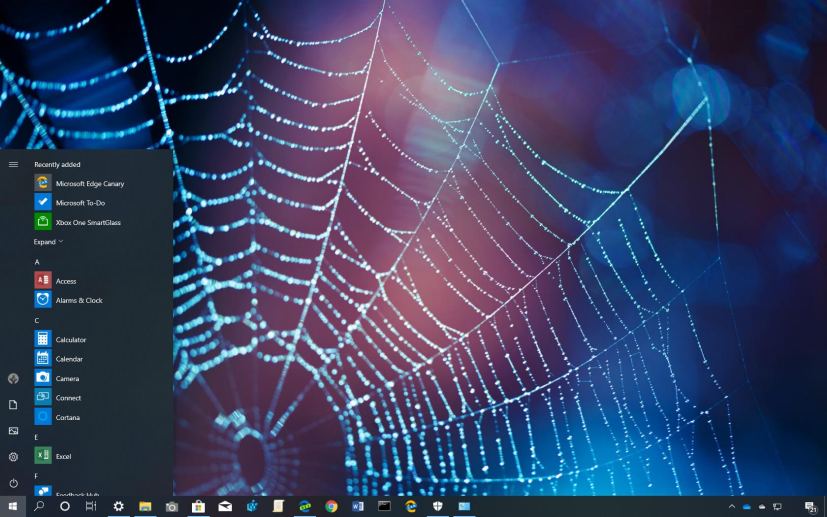 Cobwebs theme for Windows 10