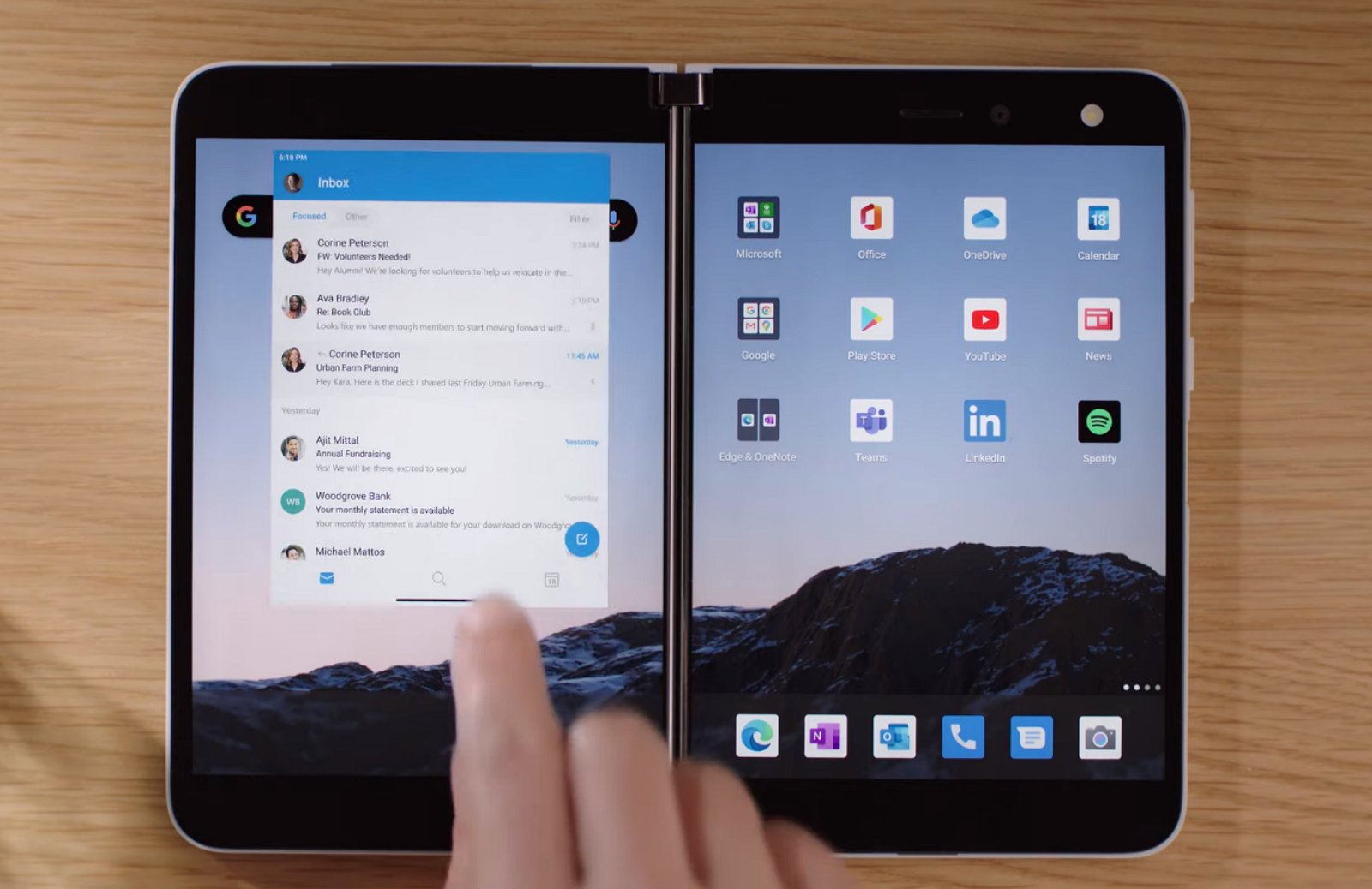 Surface Duo (source: Microsoft)