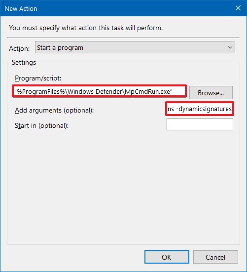 Microsoft Defender clear definition cache