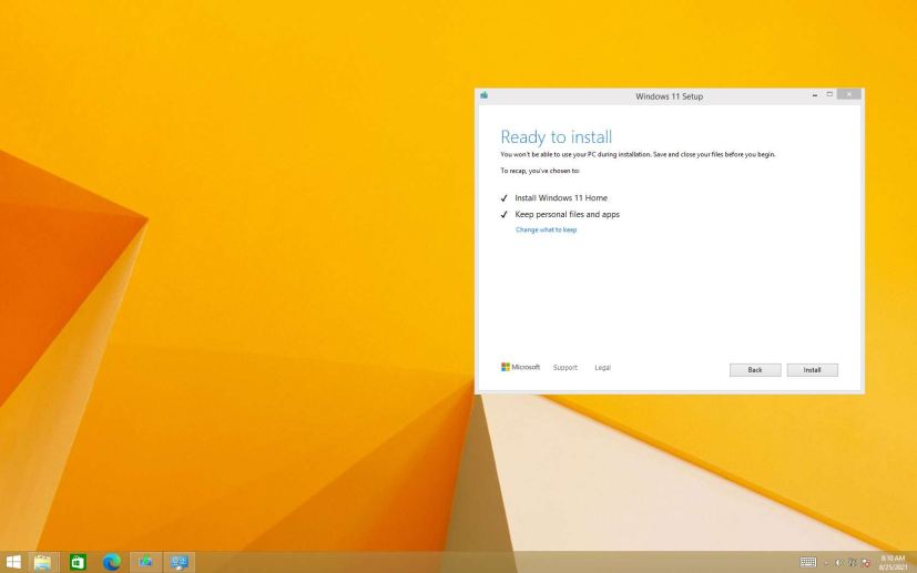 Upgrade to Windows 11 from 8.1