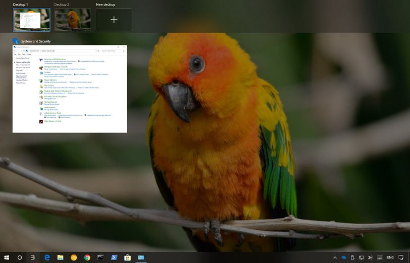 Windows 10 Virtual Desktops