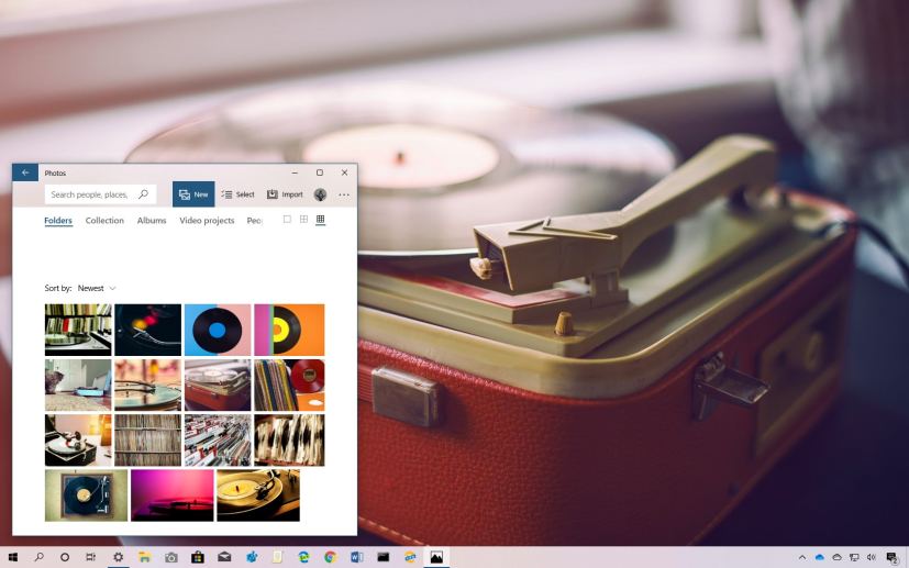 Visions of Vinyls theme for Windows 10