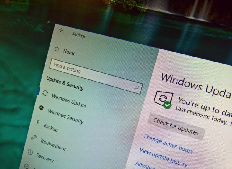 Windows 10 version 1803 update settings