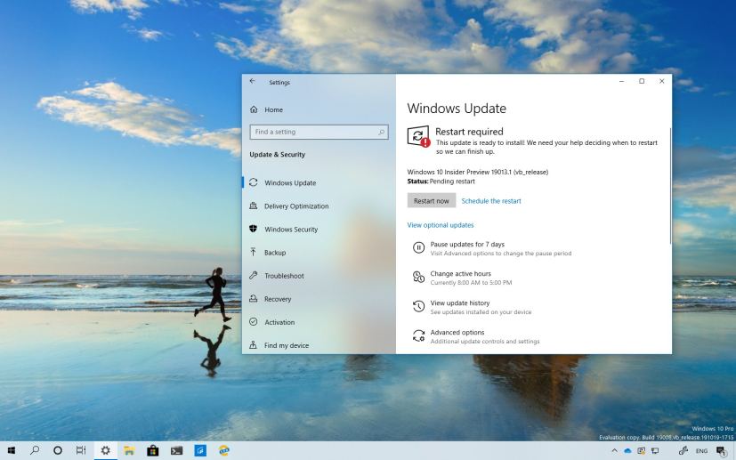 Windows 10 build 19013 download