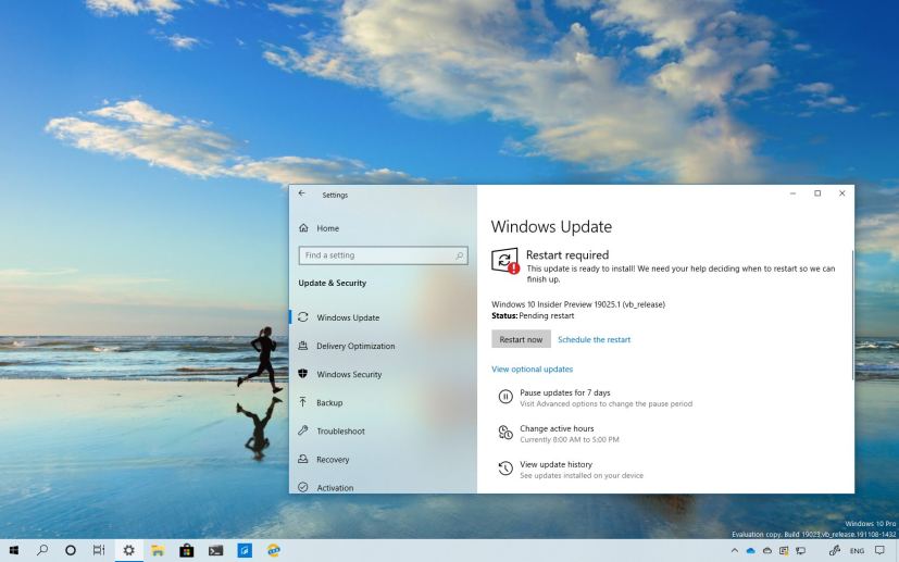 Windows 10 build 19025 download