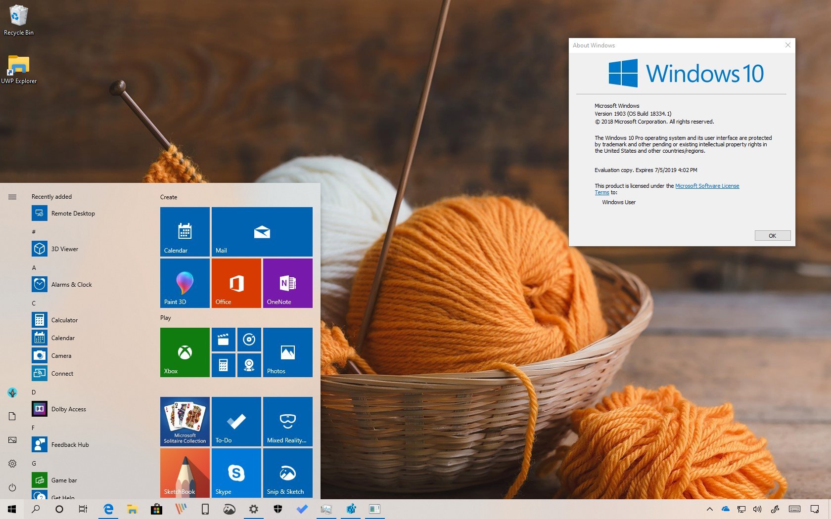 Windows 10 version 1903 best features