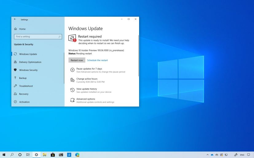 Windows 10 build 19536 download