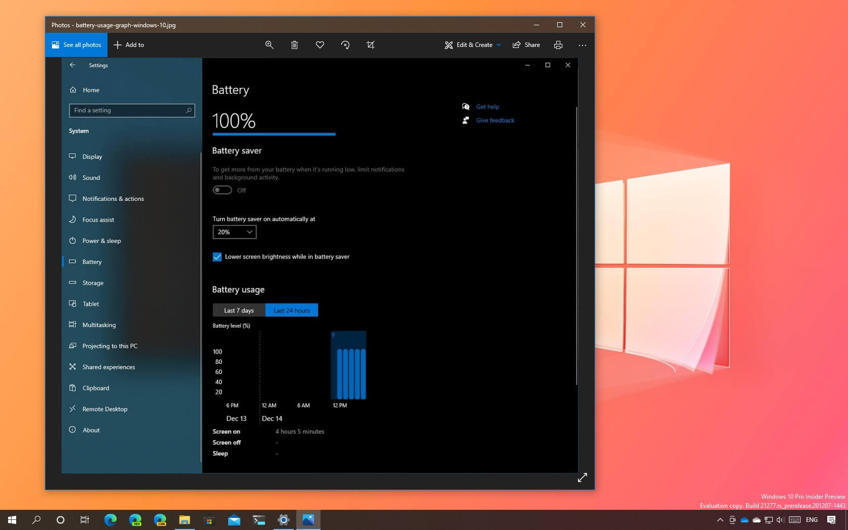 Windows 10 2021 features (build 21277)
