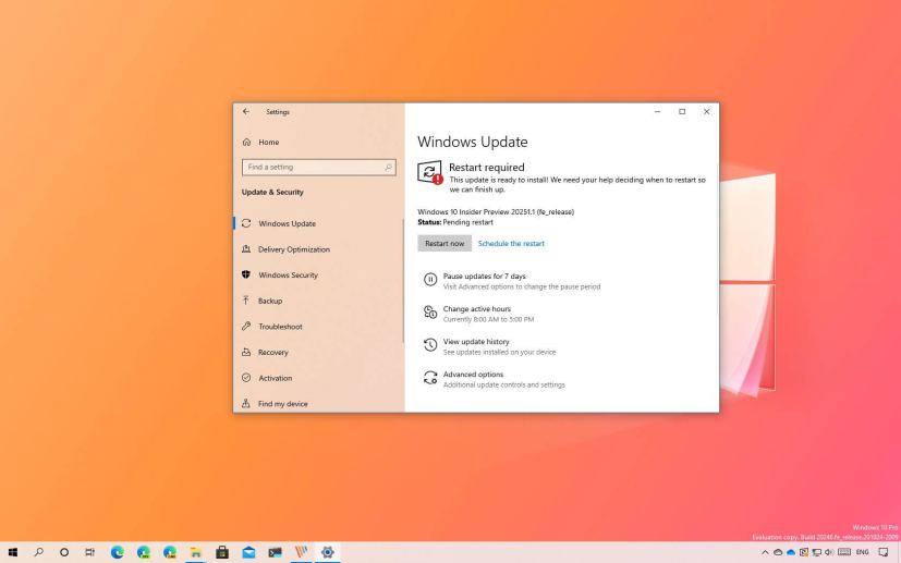 Windows 10 build 20251 download