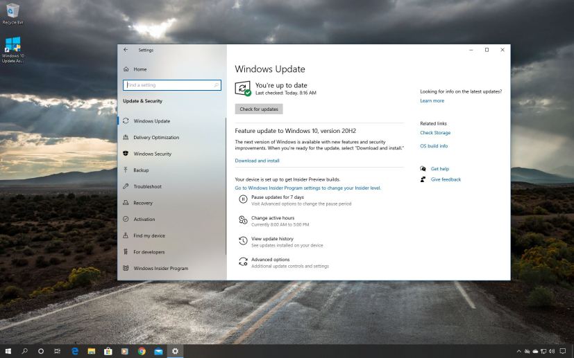 Windows 10 20H2 install problems