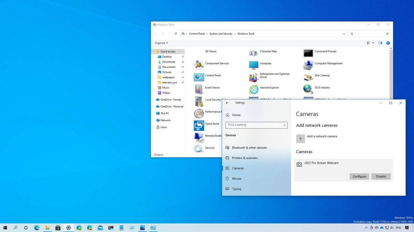 Windows 10 build 21354 changes