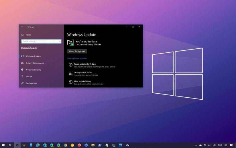 Windows 10 21H1 download