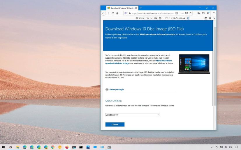 Windows 10 21H1 ISO direct download