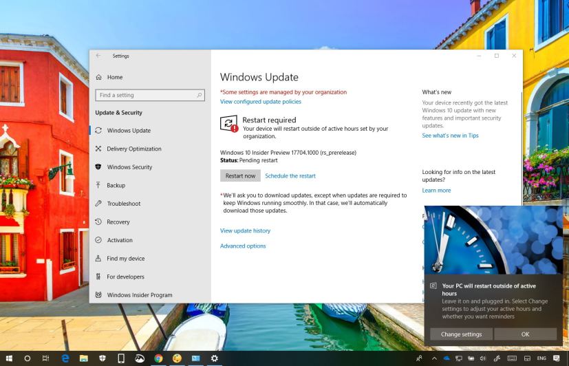 Windows 10 build 17704 new features