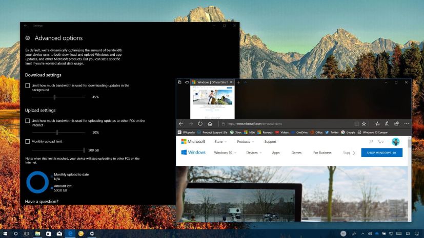 Windows 10 Fall Creators Update new features