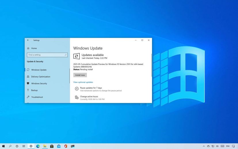 Windows 10 KB5003214