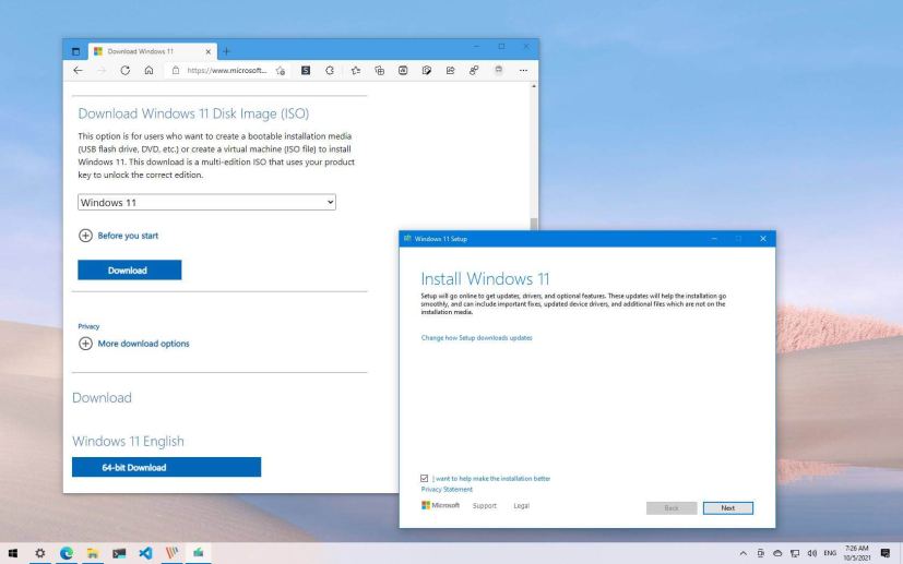 Windows 11 ISO direct download