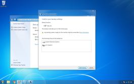 Windows 7 full backup process